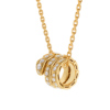 18K YELLOW GOLD DIAMOND NECKLACE