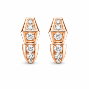 18K ROSE GOLD DIAMOND EARRING