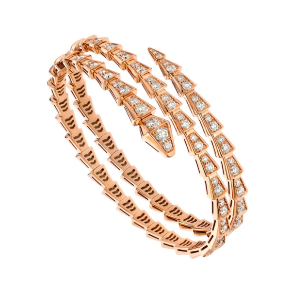 18K ROSE GOLD DIAMOND THIN BRACELET