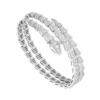 18K WHITE GOLD DIAMOND THIN BANGLE