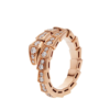 18K ROSE GOLD DIAMOND THIN RING