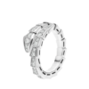 18K WHITE GOLD DIAMOND THIN RING