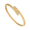 18K YELLOW GOLD DIAMOND THIN BRACELET