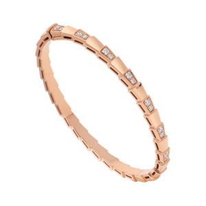 18K ROSE GOLD DIAMOND THIN BRACELET