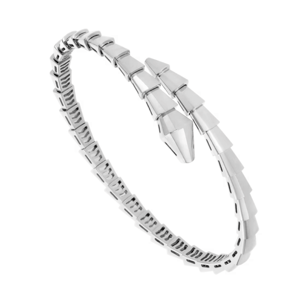 18K WHITE GOLD THIN BRACELET