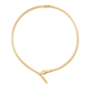 18K YELLOW GOLD THIN NECKLACE