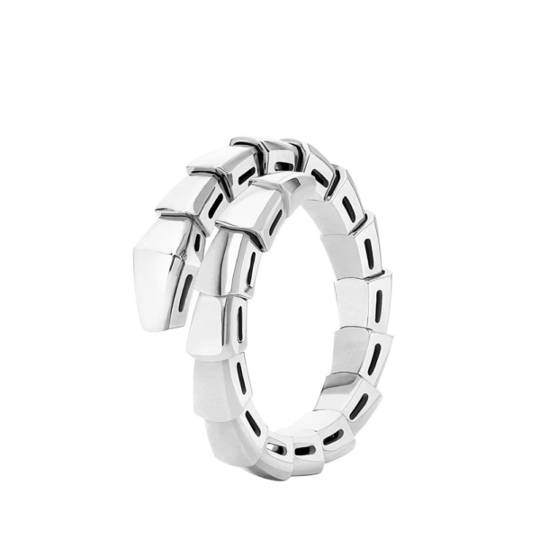 18K WHITE GOLD THIN RING