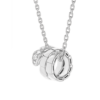 18K WHITE GOLD DIAMOND NECKLACE