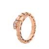 18K ROSE GOLD DIAMOND THIN RING
