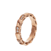 18K ROSE GOLD DIAMOND THIN RING