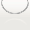 18K WHITE GOLD FLEXIBLE MEDIUM NECKLACE