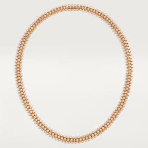 18K ROSE GOLD PAVE DIAMOND FLEXIBLE SMALL NECKLACE