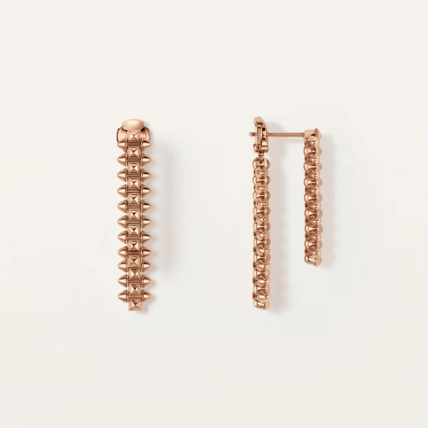 18K ROSE GOLD MULTI WEAR EARRING