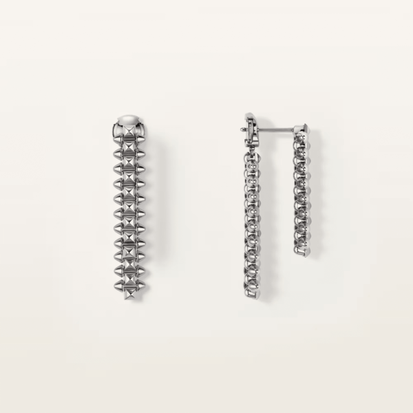18K WHITE GOLD MULTI WEAR EARRING