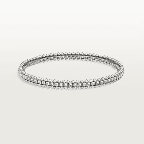 18K WHITE GOLD THIN BRACELET