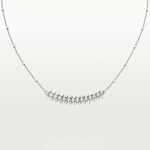 18K WHITE GOLD SMALL NECKLACE