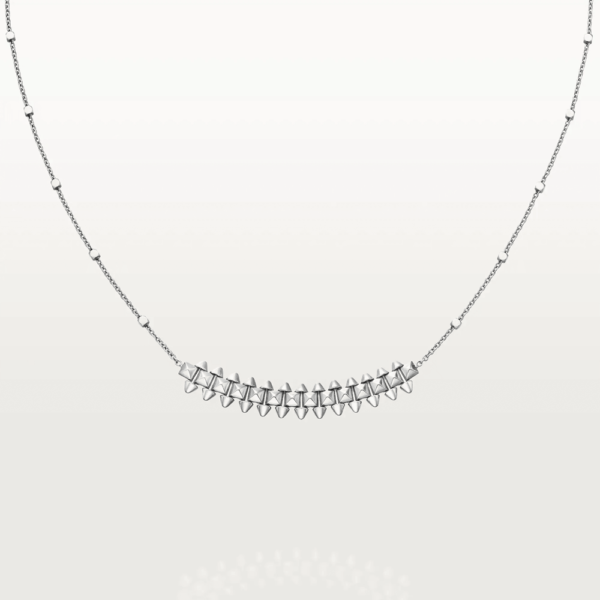 18K WHITE GOLD SMALL NECKLACE