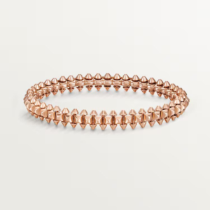 18K ROSE GOLD THICK BRACELET