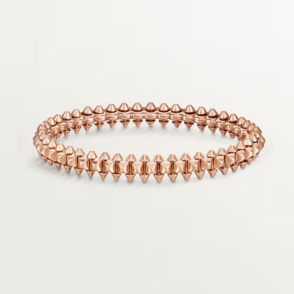 18K ROSE GOLD THICK BRACELET
