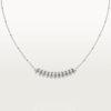 18K WHITE GOLD MEDIUM NECKLACE