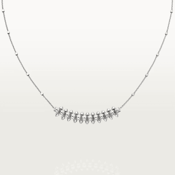 18K WHITE GOLD MEDIUM NECKLACE