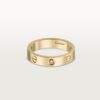 18K YELLOW GOLD 1 DIAMOND RING