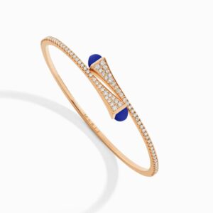 CLEO-B1RGLL_1512x 18K ROSE GOLD LAPIS LAZULI AND DIAMOND THIN BRACELET