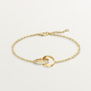 18K YELLOW GOLD DIAMOND BRACELET