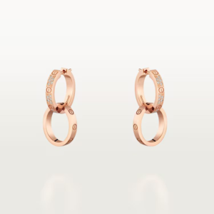 18K ROSE GOLD MULTIWEAR DIAMOND EARRING