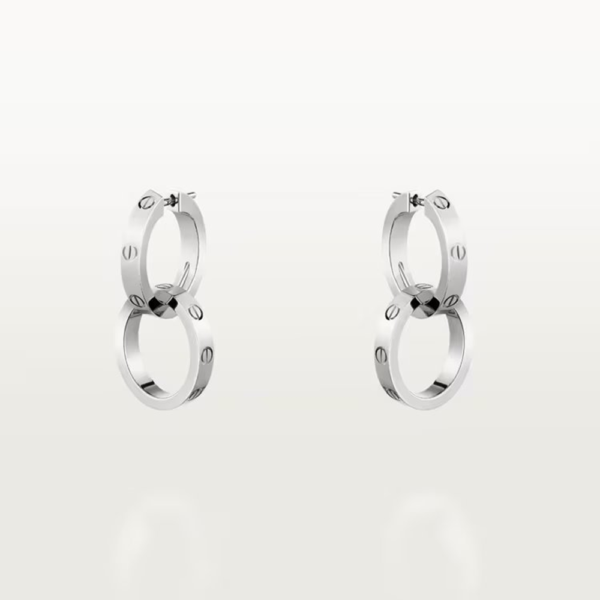18K WHITE GOLD MULTIWEAR EARRING