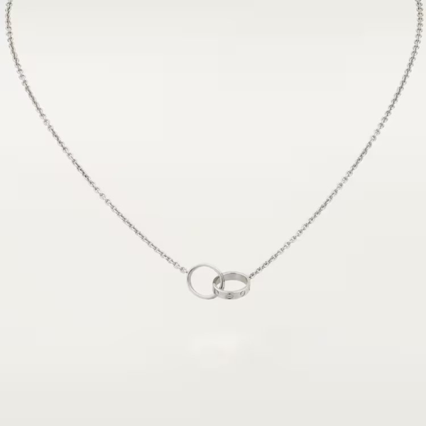 18K WHITE GOLD NECKLACE