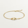 18K YELLOW GOLD DIAMOND BRACELET