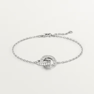 18K WHITE GOLD PAVE DIAMOND BRACELET