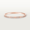 18K ROSE GOLD PAVE DIAMOND THIN BRACELET