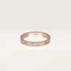 18K ROSE GOLD PAVE DIAMOND THIN RING