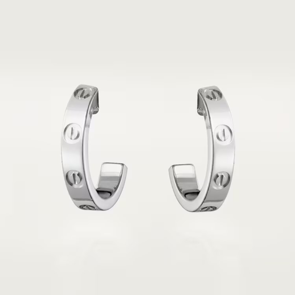 18K WHITE GOLD SMALL EARRING