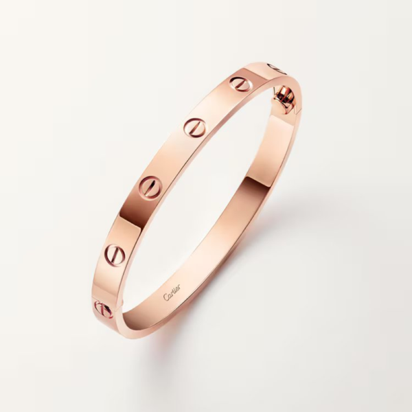 18K ROSE GOLD THICK BRACELET