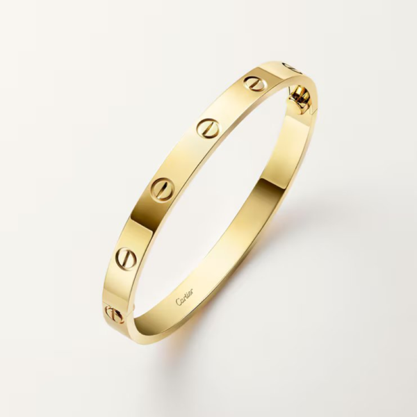 18K YELLOW GOLD THICK BRACELET