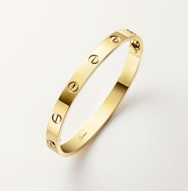 18K YELLOW GOLD THICK BRACELET