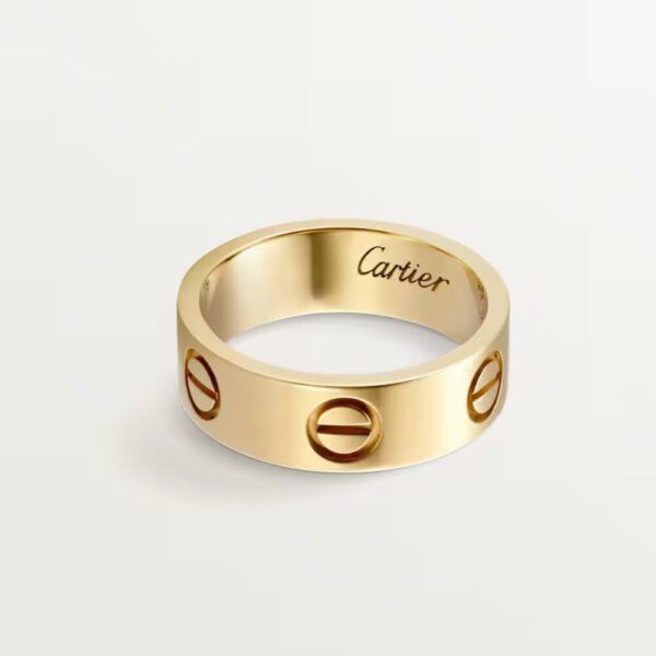 18K YELLOW GOLD THICK RING