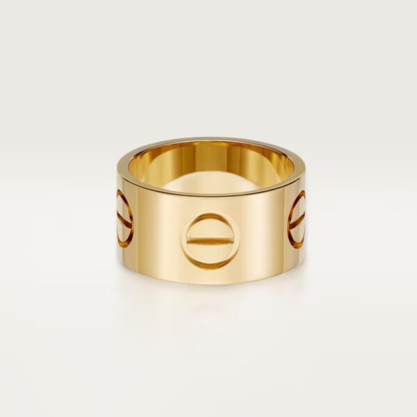18K YELLOW GOLD LARGE RING