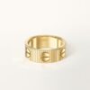 18K YELLOW GOLD RING