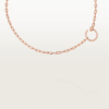 18K ROSE GOLD PAVE DIAMOND NECKLACE