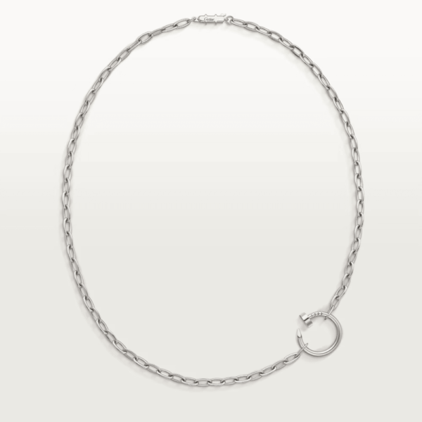 18K WHITE GOLD NECKLACE
