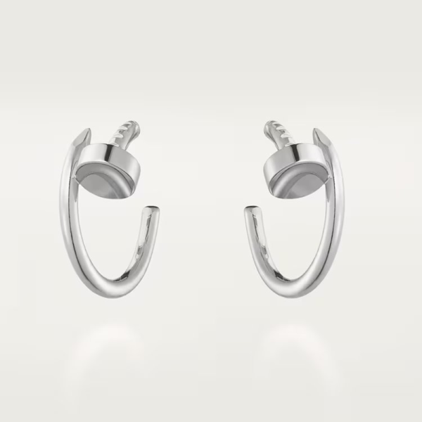18K WHITE GOLD EARRING
