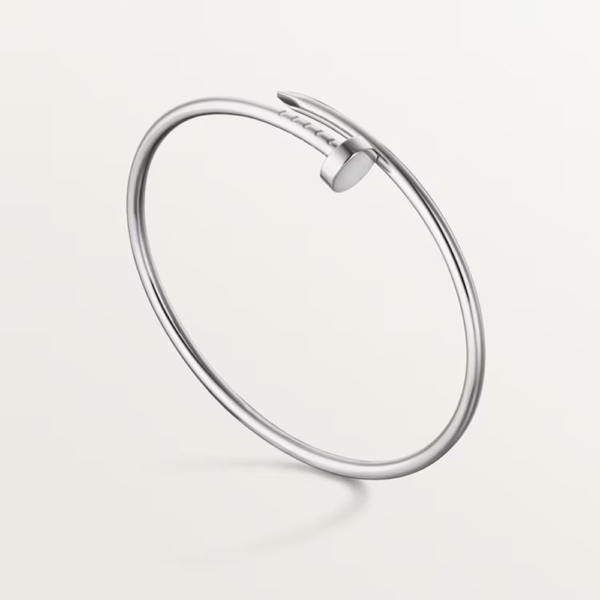 18K WHITE GOLD THIN BRACELET