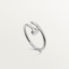 18K WHITE GOLD THIN RING