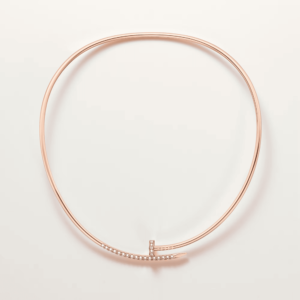 18K ROSE GOLD DIAMOND SMALL NECKLACE