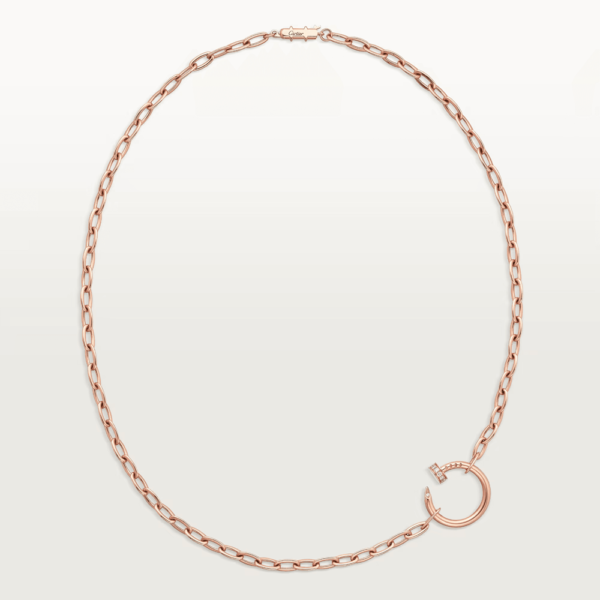 18K ROSE GOLD DIAMOND NECKLACE