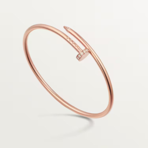 18K ROSE GOLD DIAMOND THIN BRACELET